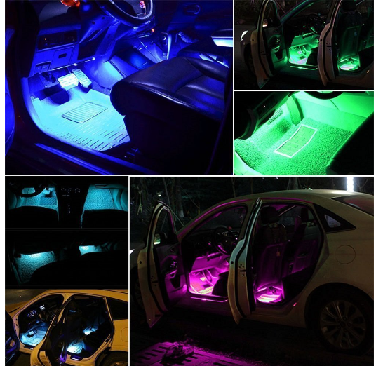 Devine LED Car Lights z kontrolą rytmu muzyki RGB